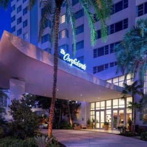 Confidante Hotel Exterior Night